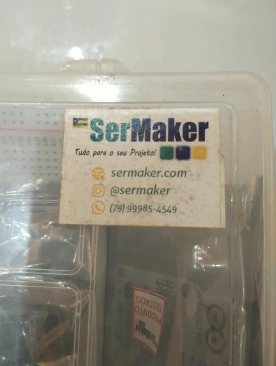 Placa de arduíno e componenetes de eletronica - Foto 2