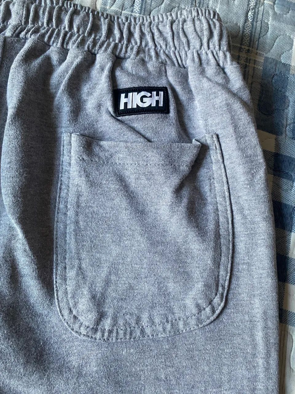 calça High cargo moletom TAM 40 - Foto 4