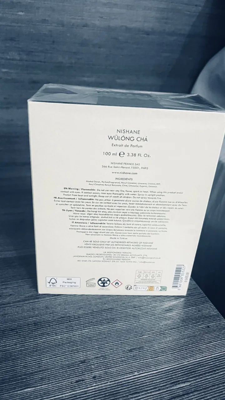 Nishane Wulong Chá - Lacrado - 100ml - Foto 4