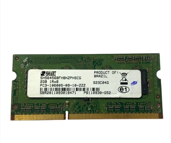 Memória ddr3 2gb notebook e PC 
