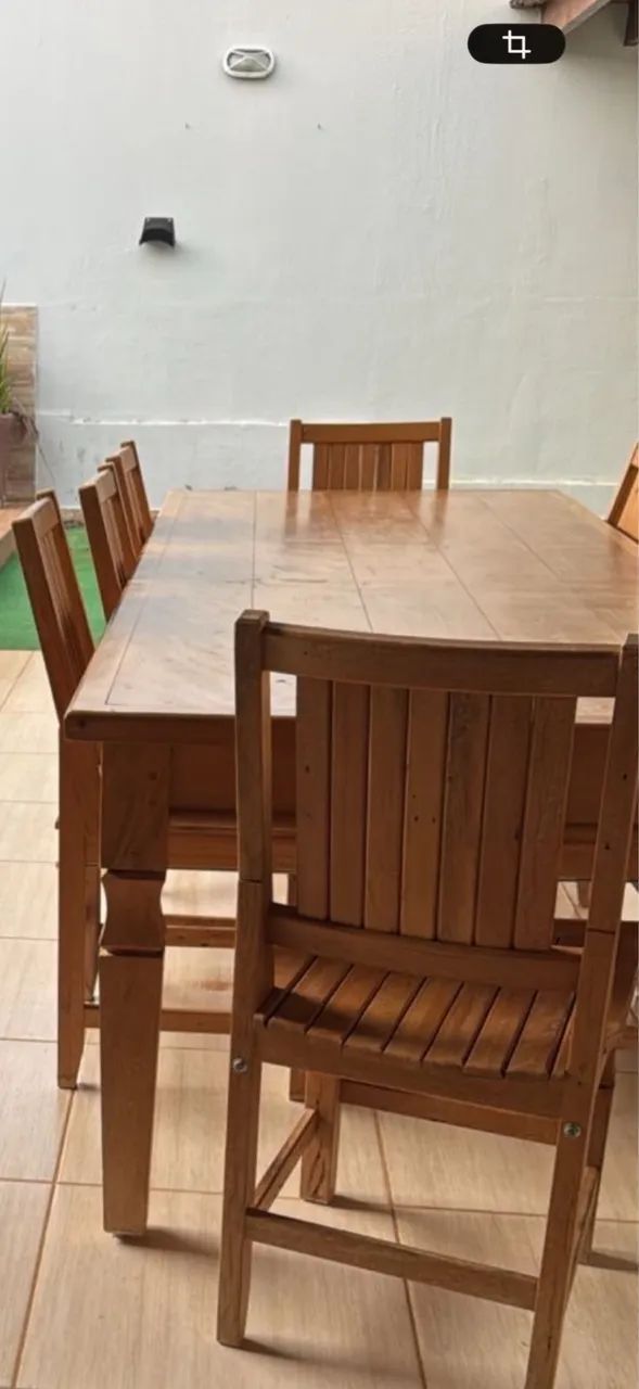 Vendo Mesa de madeira maciça!