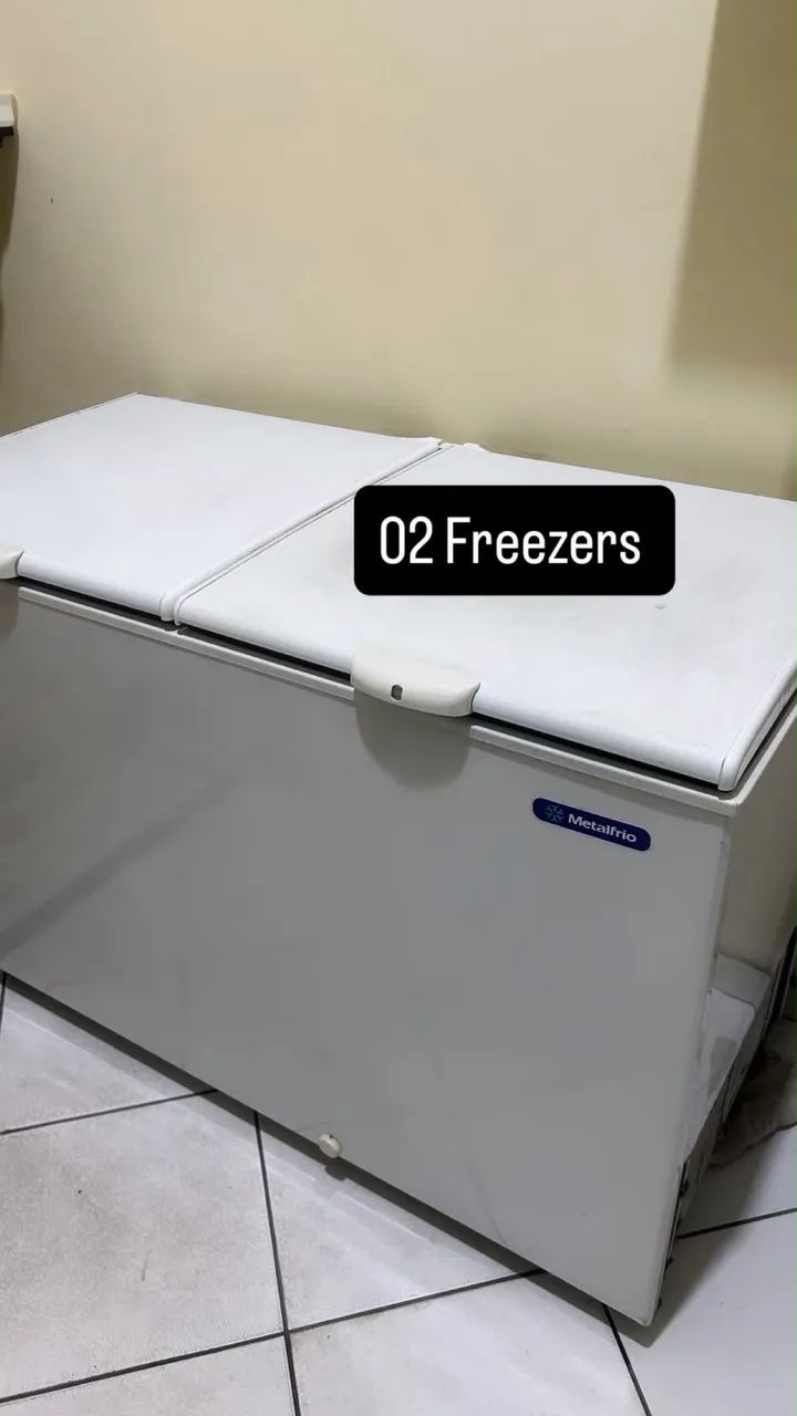 2 Freezers horizontal 