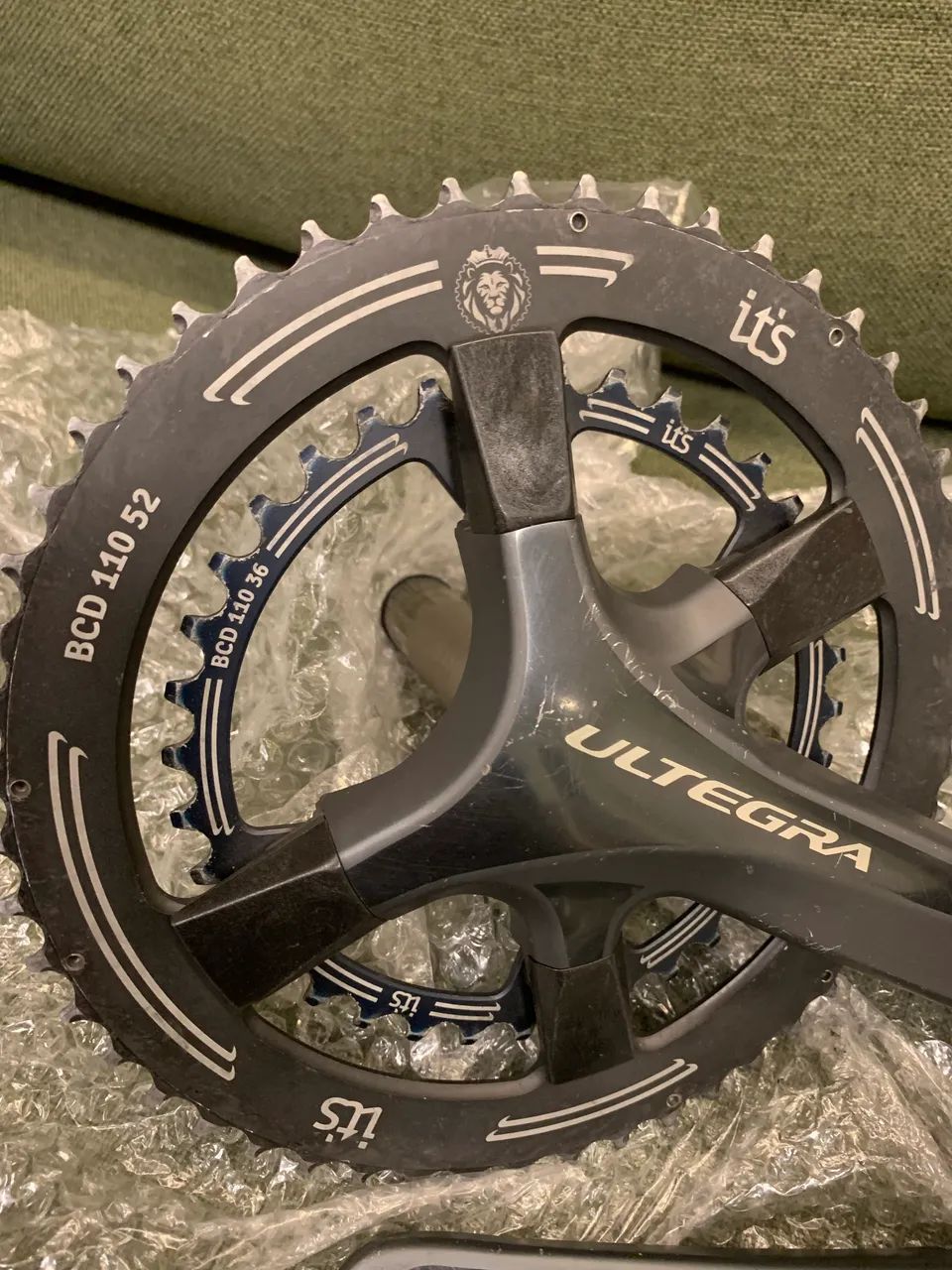 【即購入OK】 ULTEGRA FC-6800 170mm 52-36T Shimano FC-6800 Ultegra 11 Speed Double Chainset