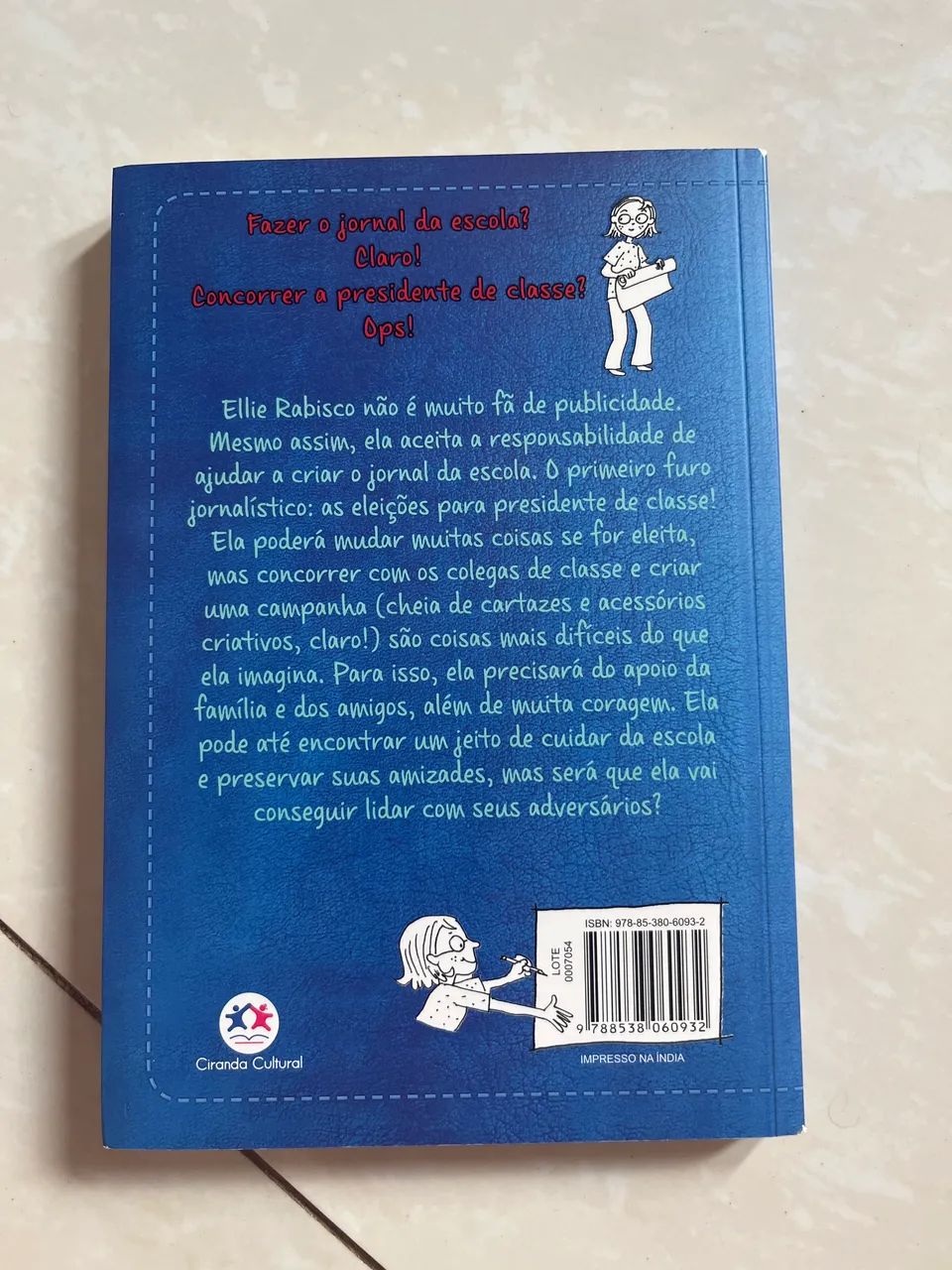 Diário de Aventuras da Ellie - Um novo presidente - - Foto 2