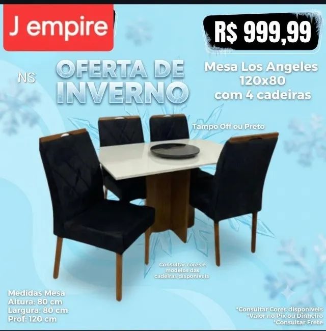 Mesa 4 cadeiras - Foto 3
