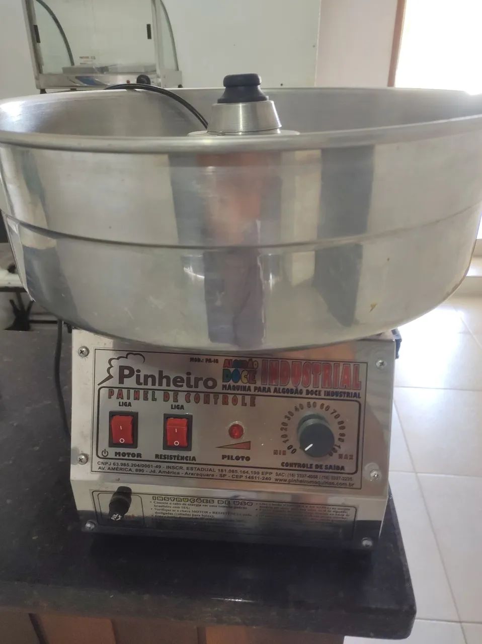 Máquina de algodão doce 