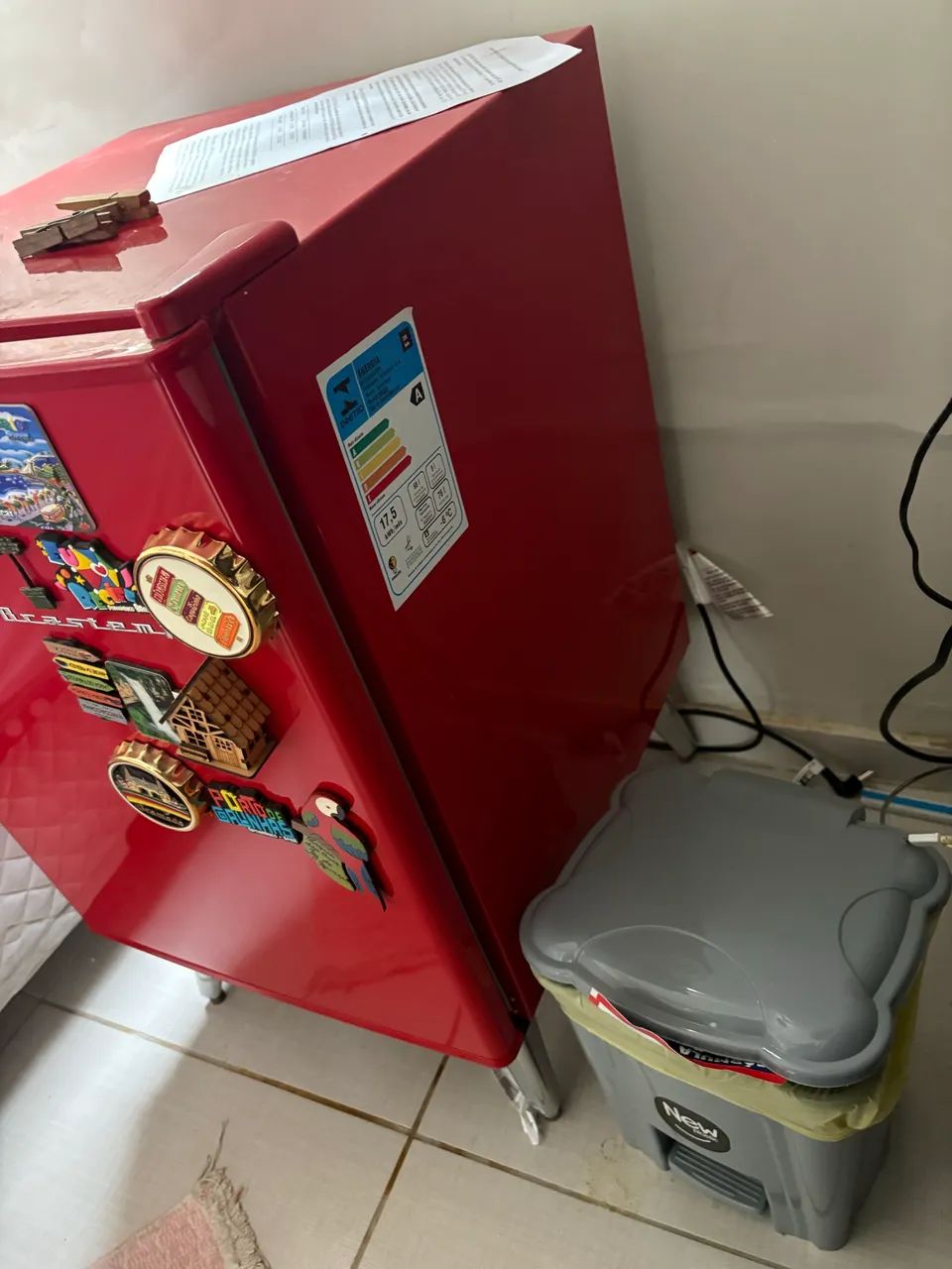 Frigobar Brastemp retrô 