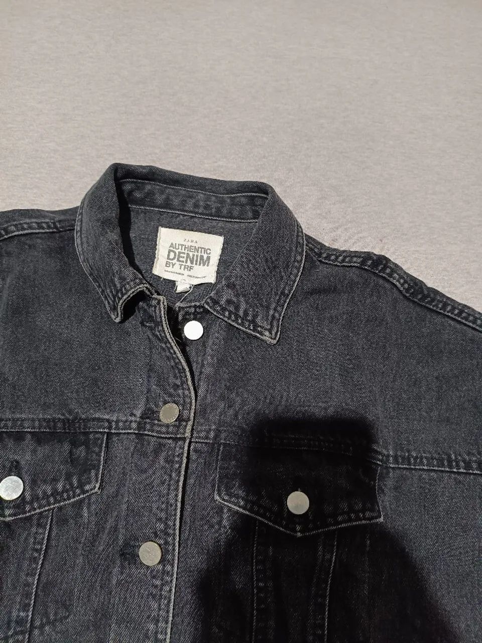 Jaqueta Jeans Zara  - Foto 3