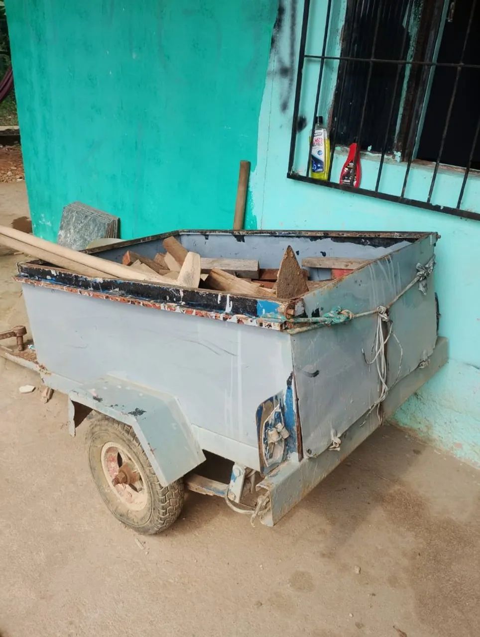 carroça de moto