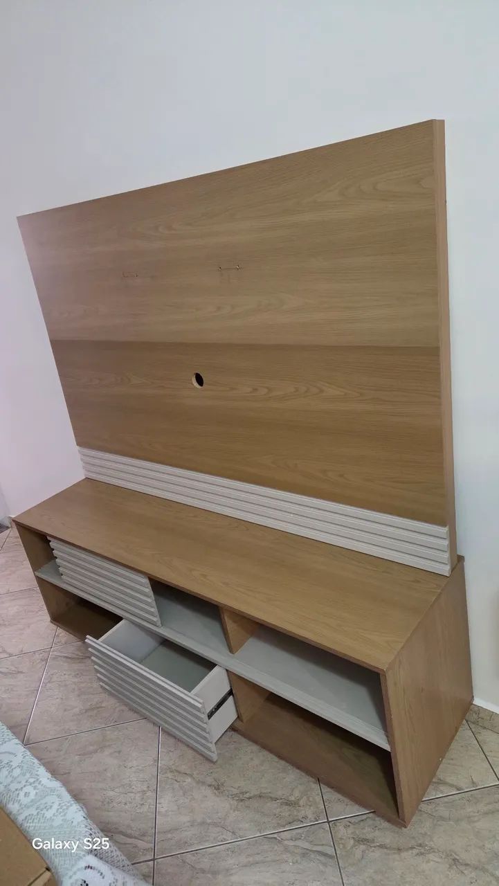 Rack com painel 