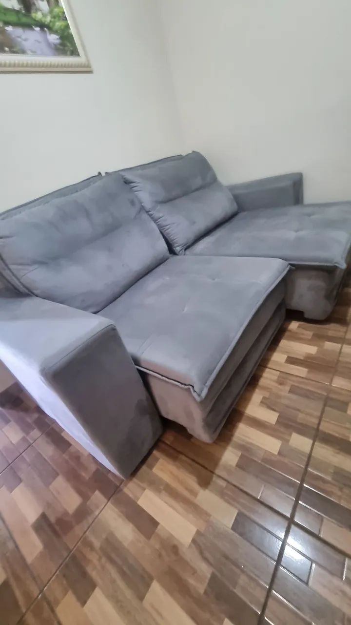 SOFA 4 lugares Retrátil 