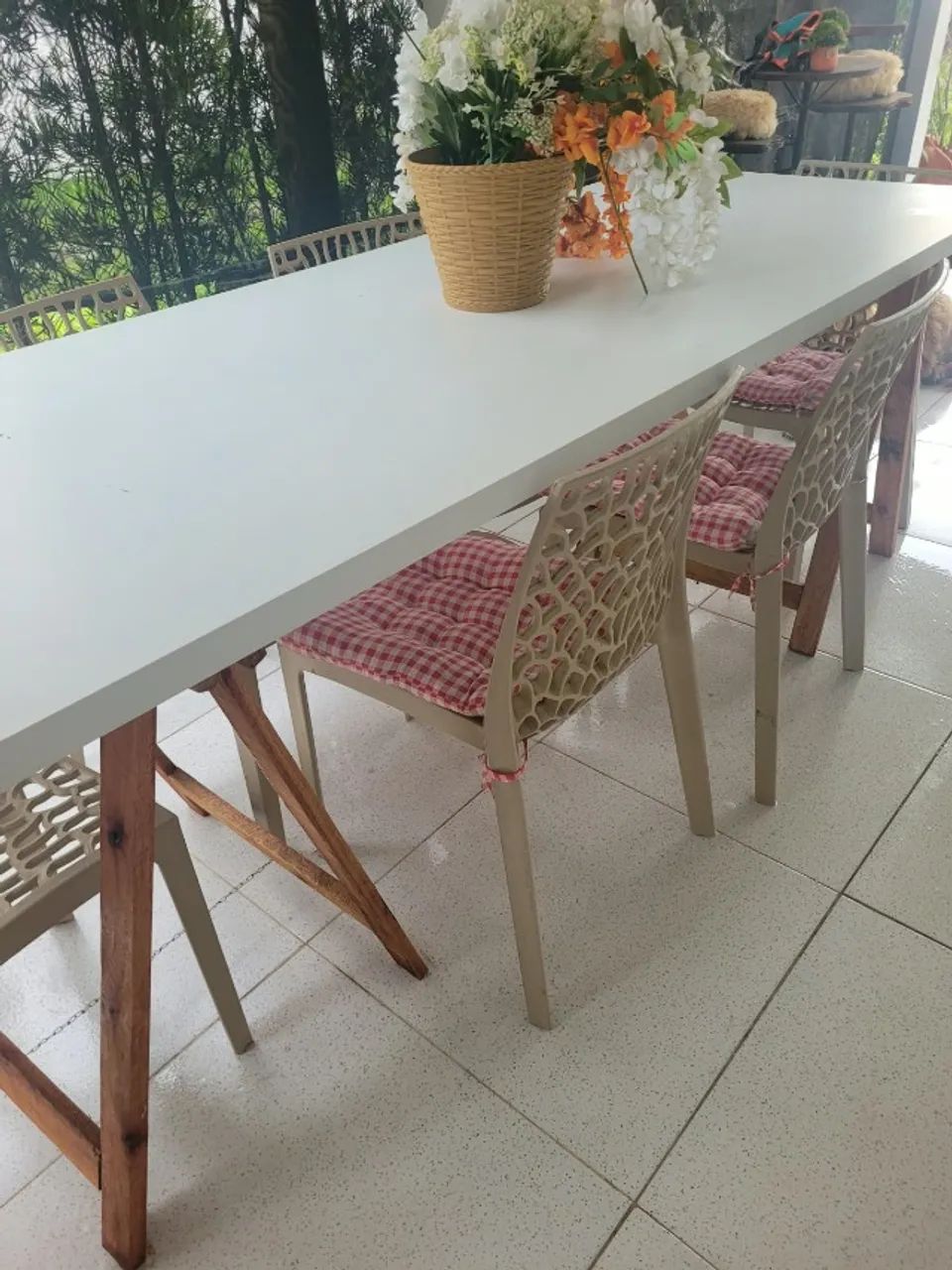 Mesa retangular grande - Foto 4