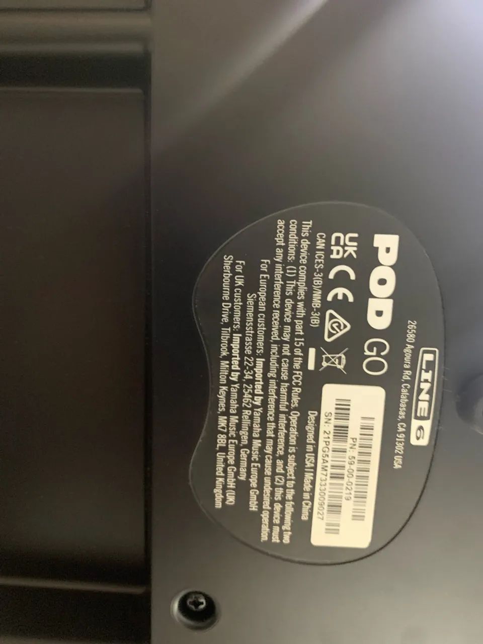 Pedaleira Line 6 Pod Go - Foto 4