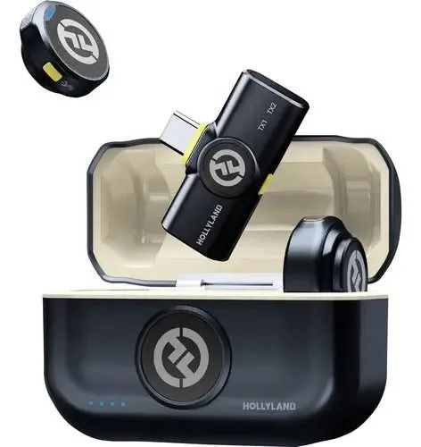 Hollyland Lark M2 Microfone S/ Fio P/ iPhone 15/16/17 E Android USB-C - Foto 2