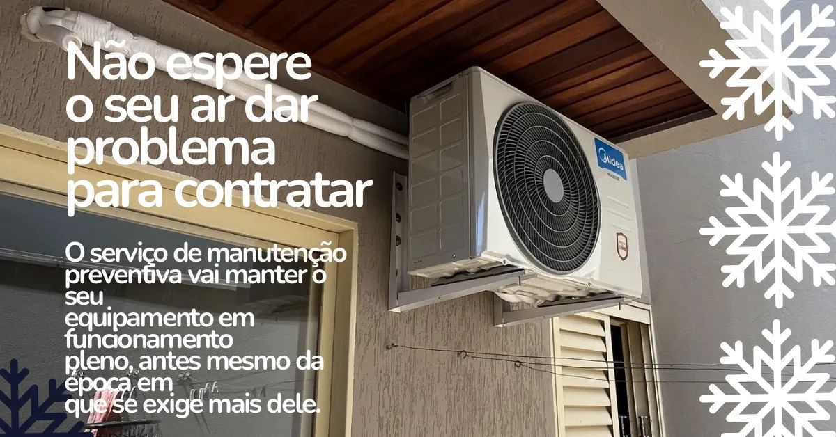 Conserto em geral do seu ar condicionado 