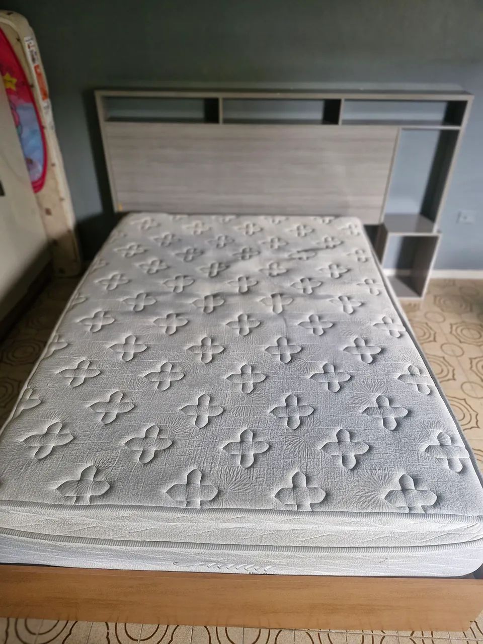 Conjunto completo cama e cabeceira - Foto 5