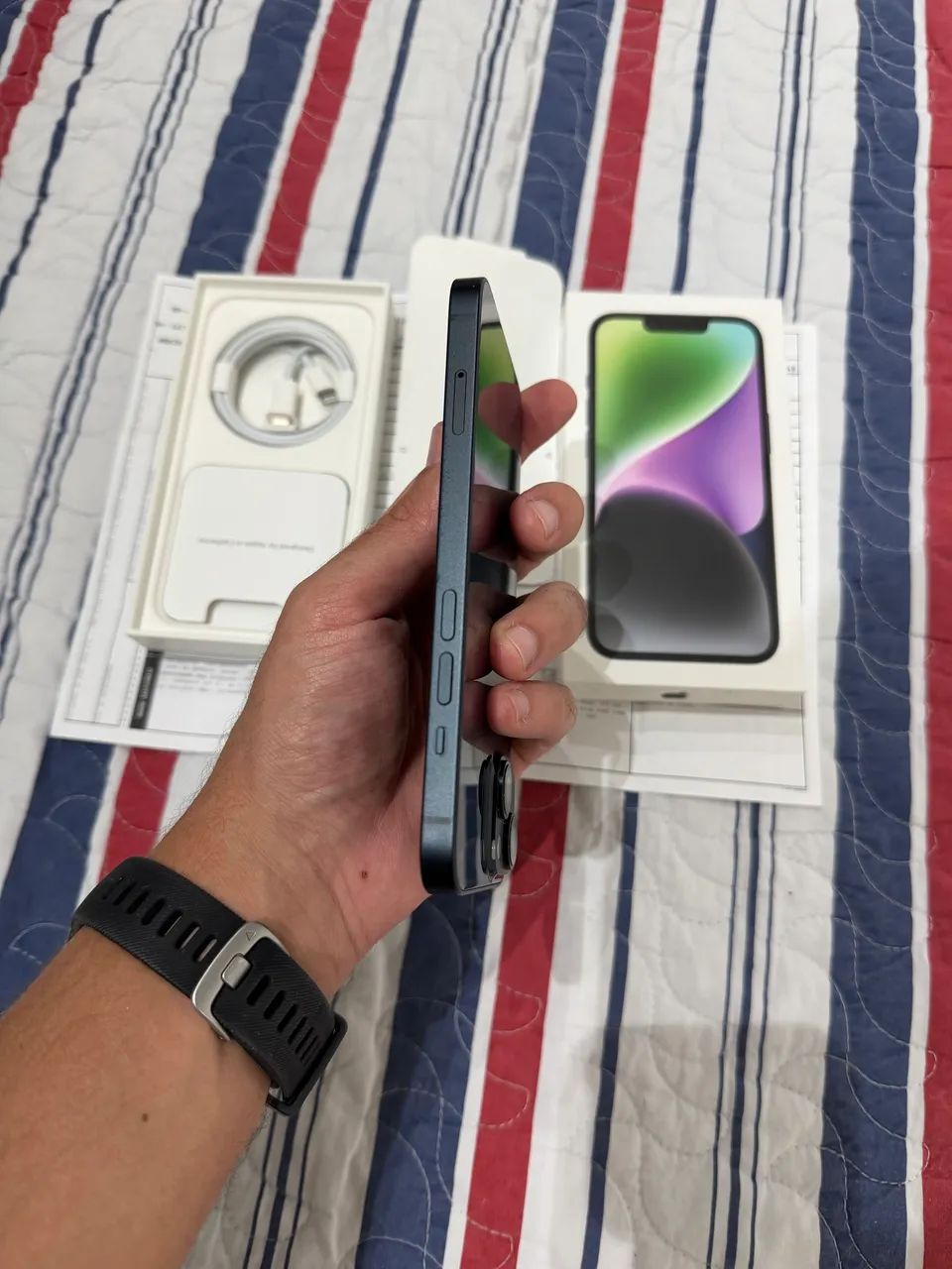 VENDO iPhone 14 IMPECAVEL!!! - Foto 4