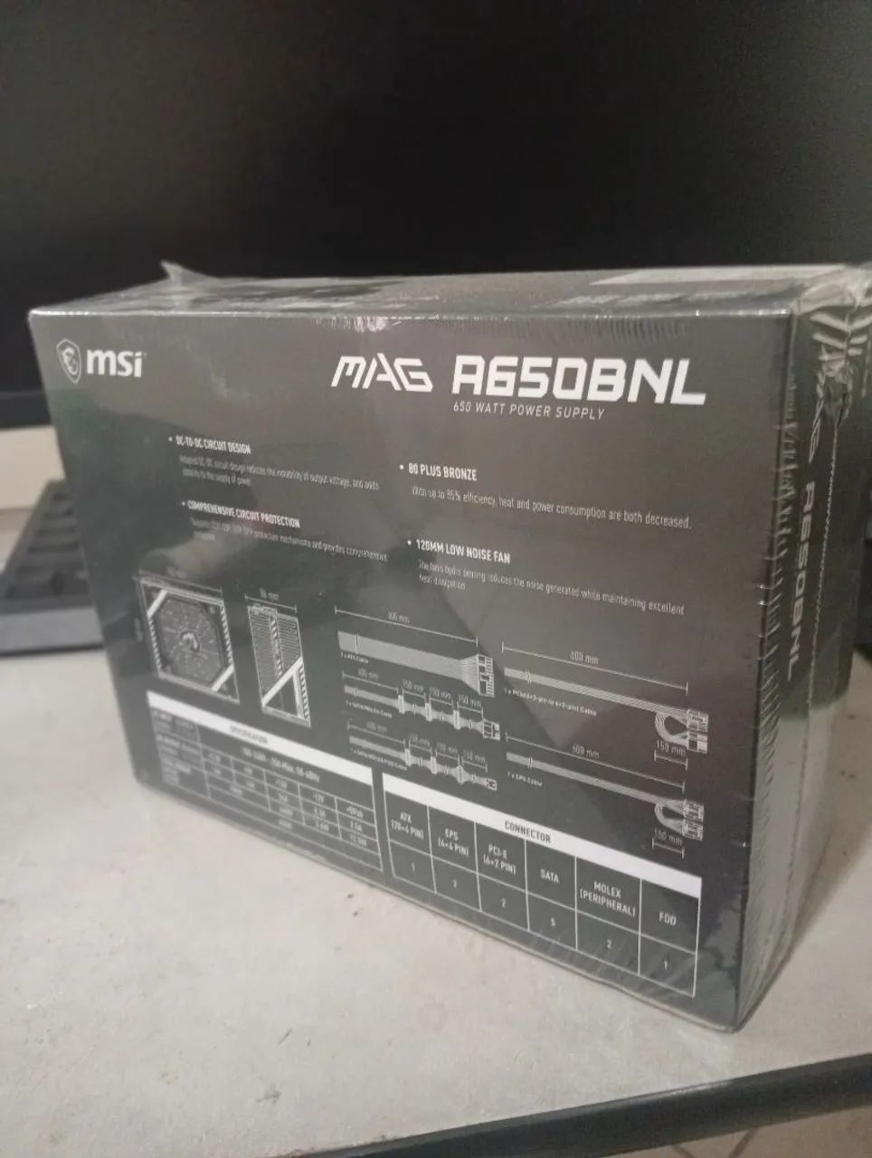 Vendo fonte Pc MSI 650W