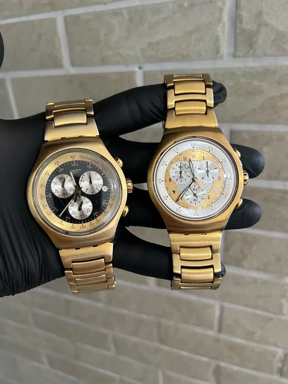 Swatch Cara Preta e Swatch Pirâmide  - Foto 2