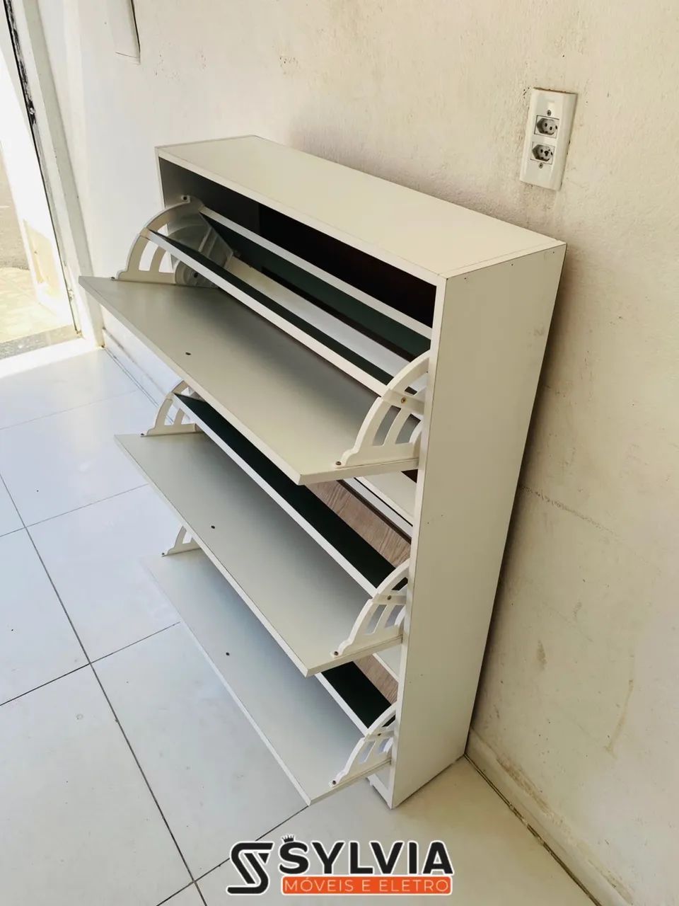 Sapateira 100% mdf naval 