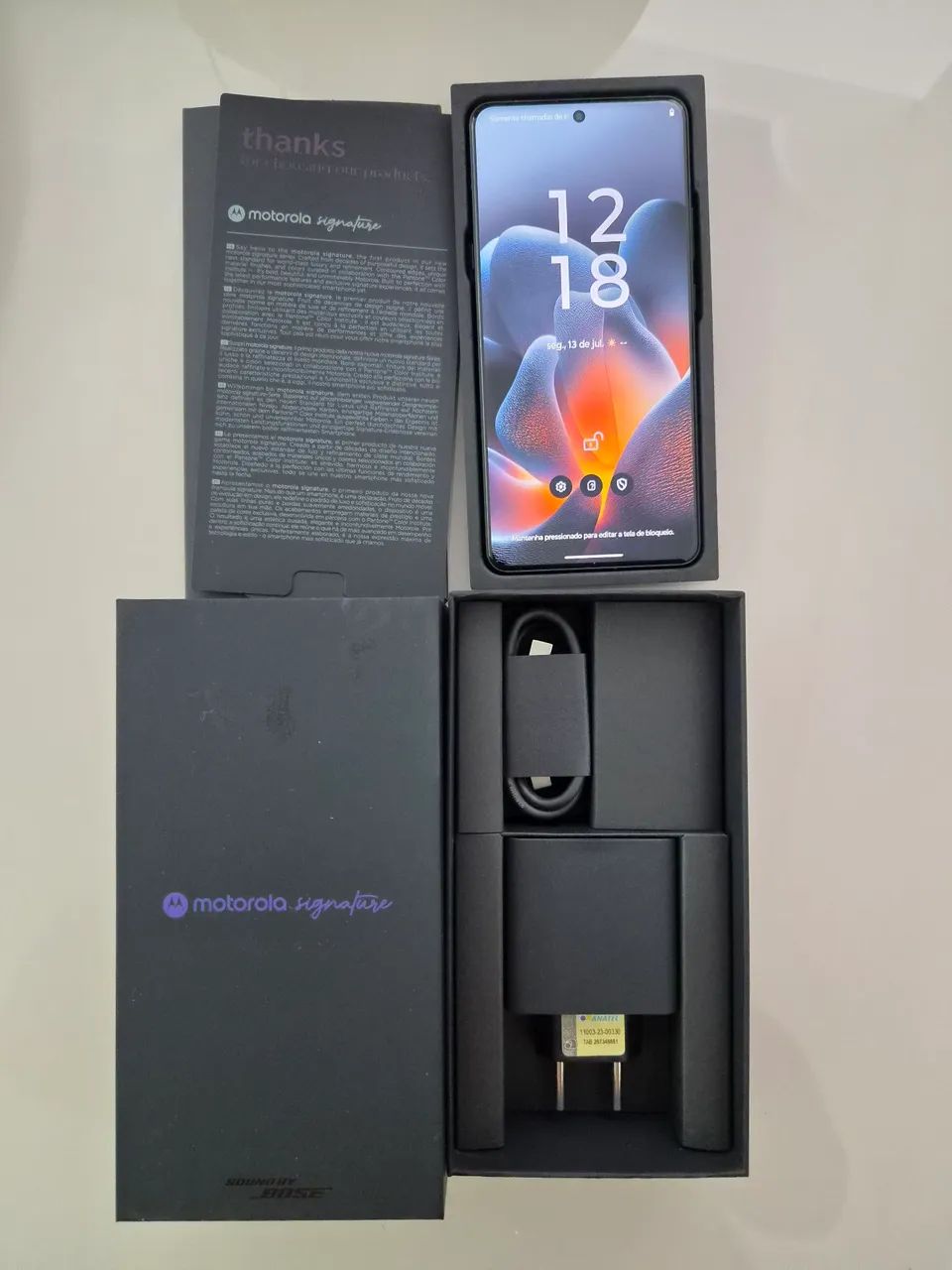 Motorola Signature (pra vender hoje) celular zero 