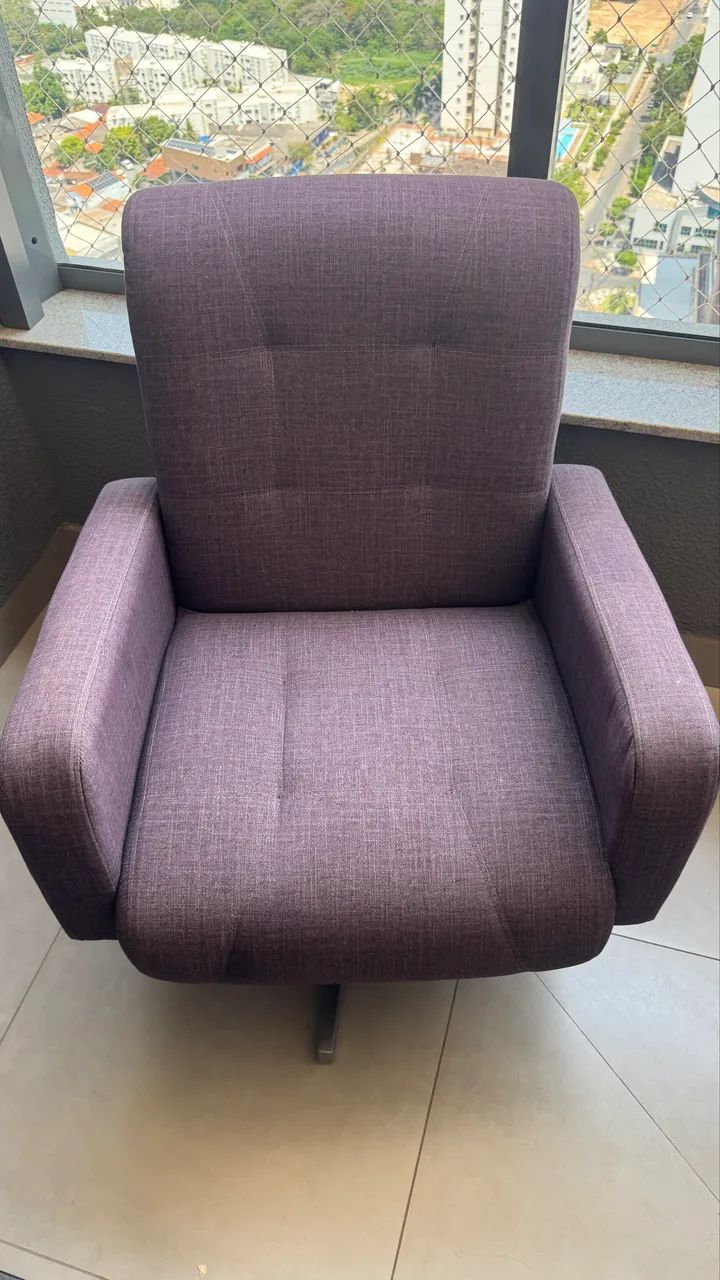 Poltrona Confortável Decorativa - Ideal para Sala, Escritório ou Quarto - Foto 5