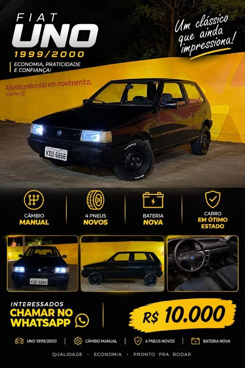 Fiat Uno UNO MILLE/ MILLE EX/ SMART 2P 2000