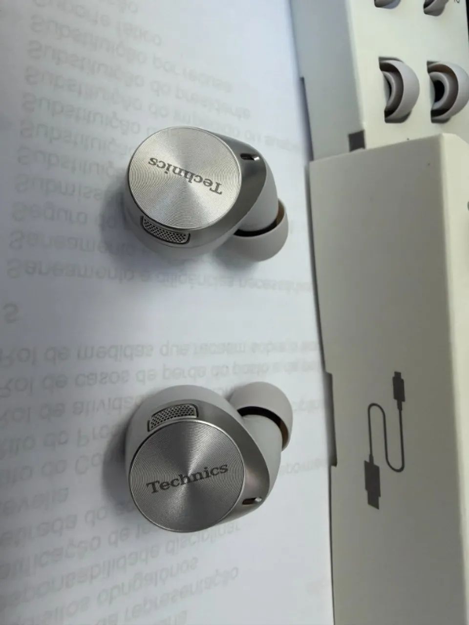 Fone Technics Eah-az60 Impecável Prateado - Foto 2