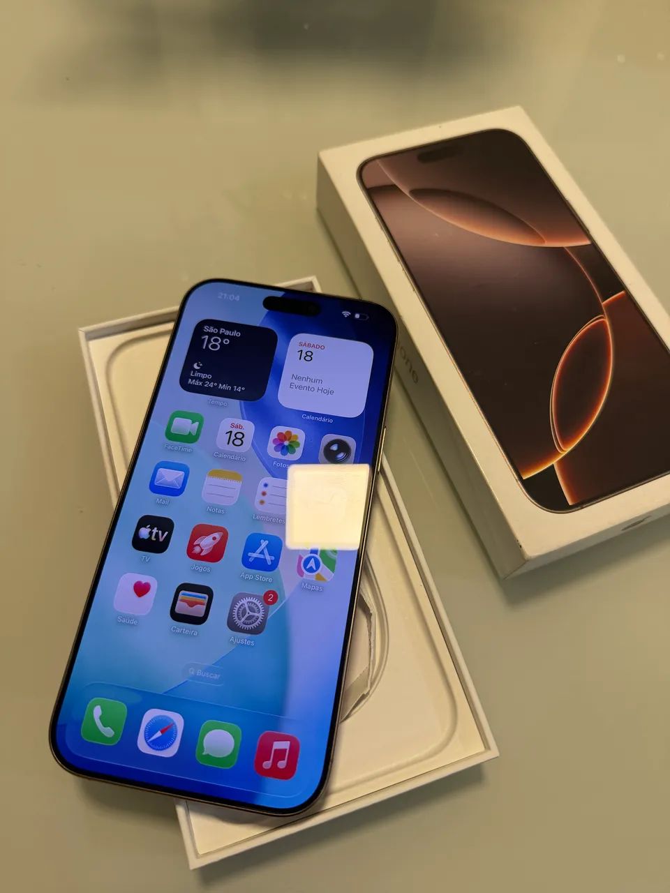 iPhone 16 Pro Max 256gb impecável  - Foto 2