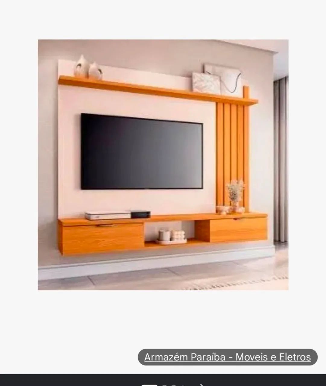 Prateleira de televisão 
