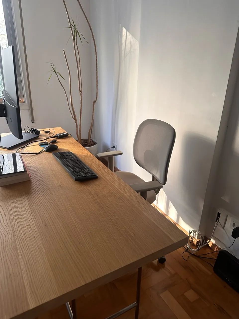 Cadeira de Escritório Flexform Dot Bege (Higienizada) - Foto 5