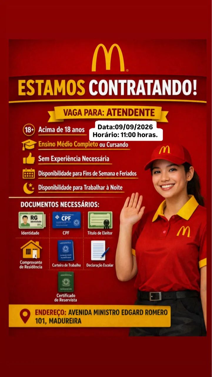 Vagas de emprego 