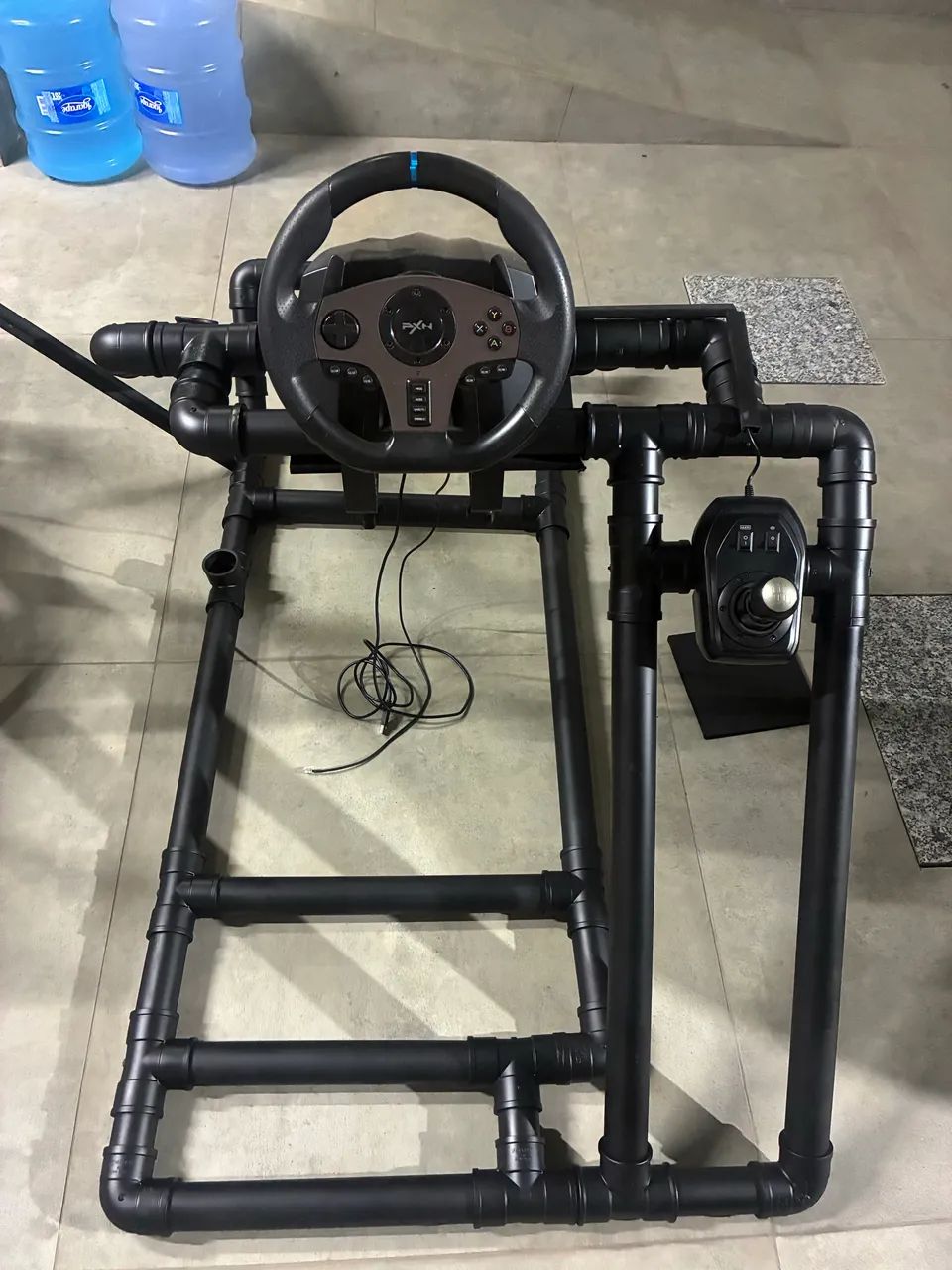 Cockpit + volante completo