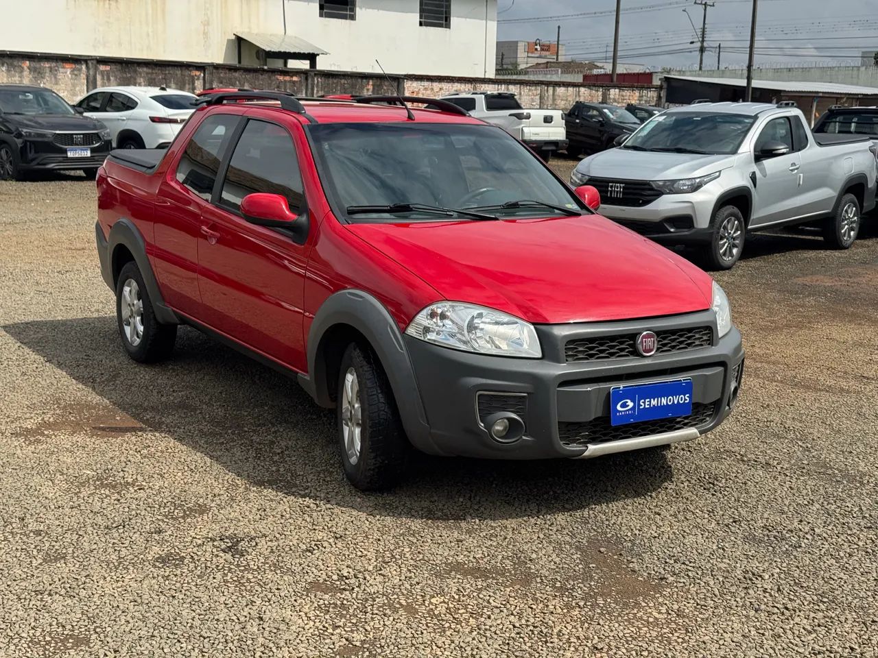 Fiat Strada Working Hard 1.4 Fire Flex 8V CD 2018 - Foto 4