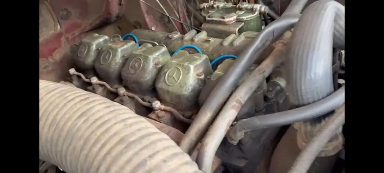 motor e caixa de câmbio mb1630