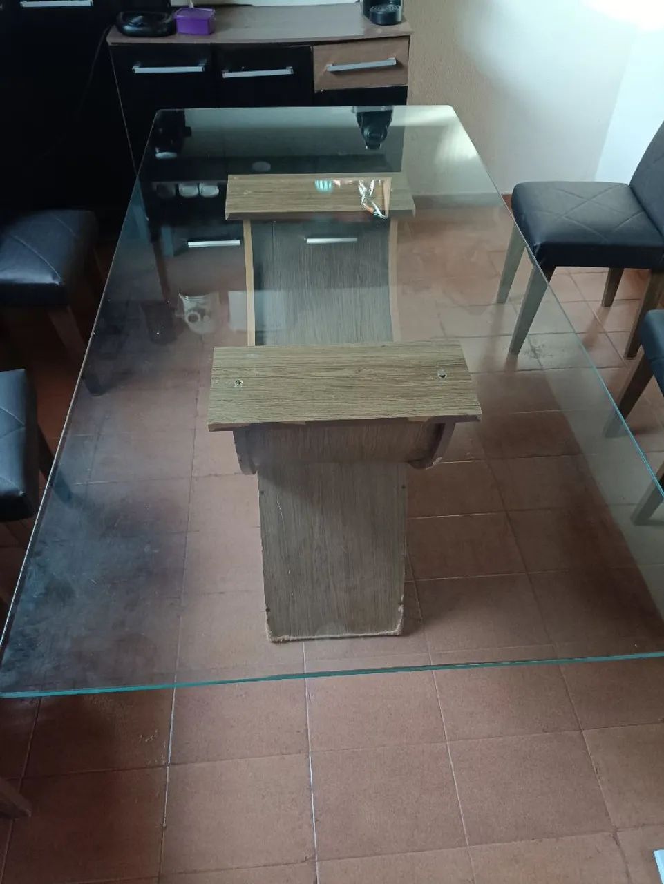 Mesa de jantar 8 lugares 1,90 x 80cm  - Foto 4