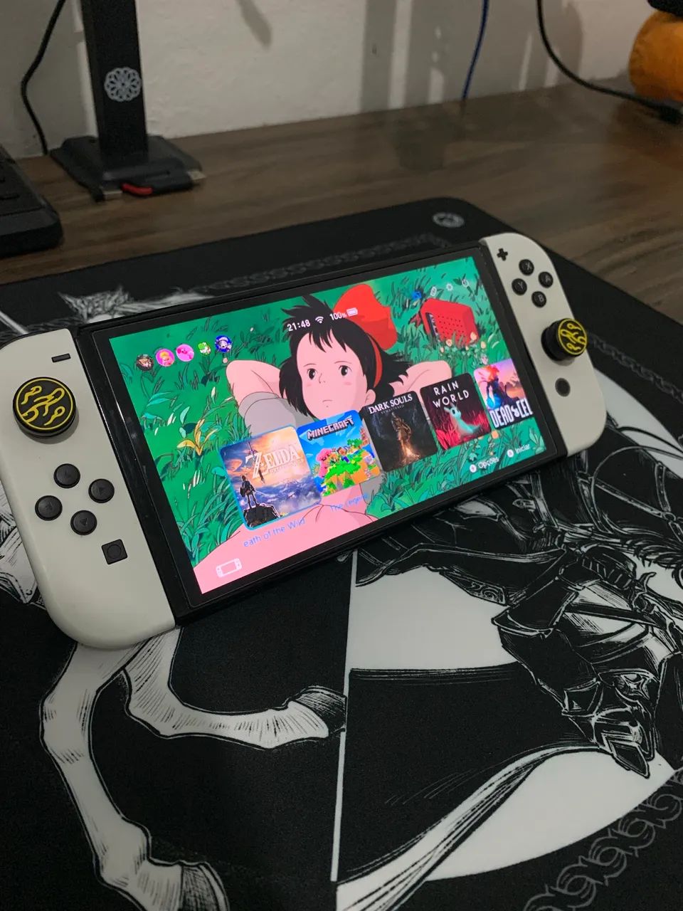 NINTENDO SWITCH OLED DESBLOQUEADO - Foto 4