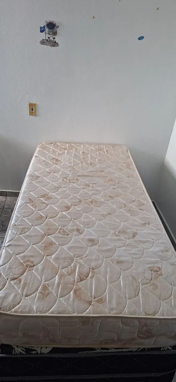 Cama box mais colchão  - Foto 4