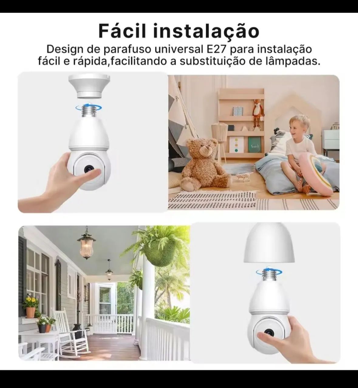 CÂMERA DE SEGURANÇA WI-FI  - Foto 3