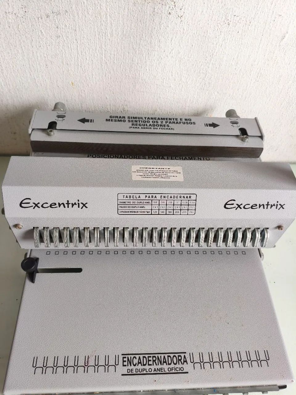 ENCADERNADORA WIRE-O MANUAL EXCENTRIC