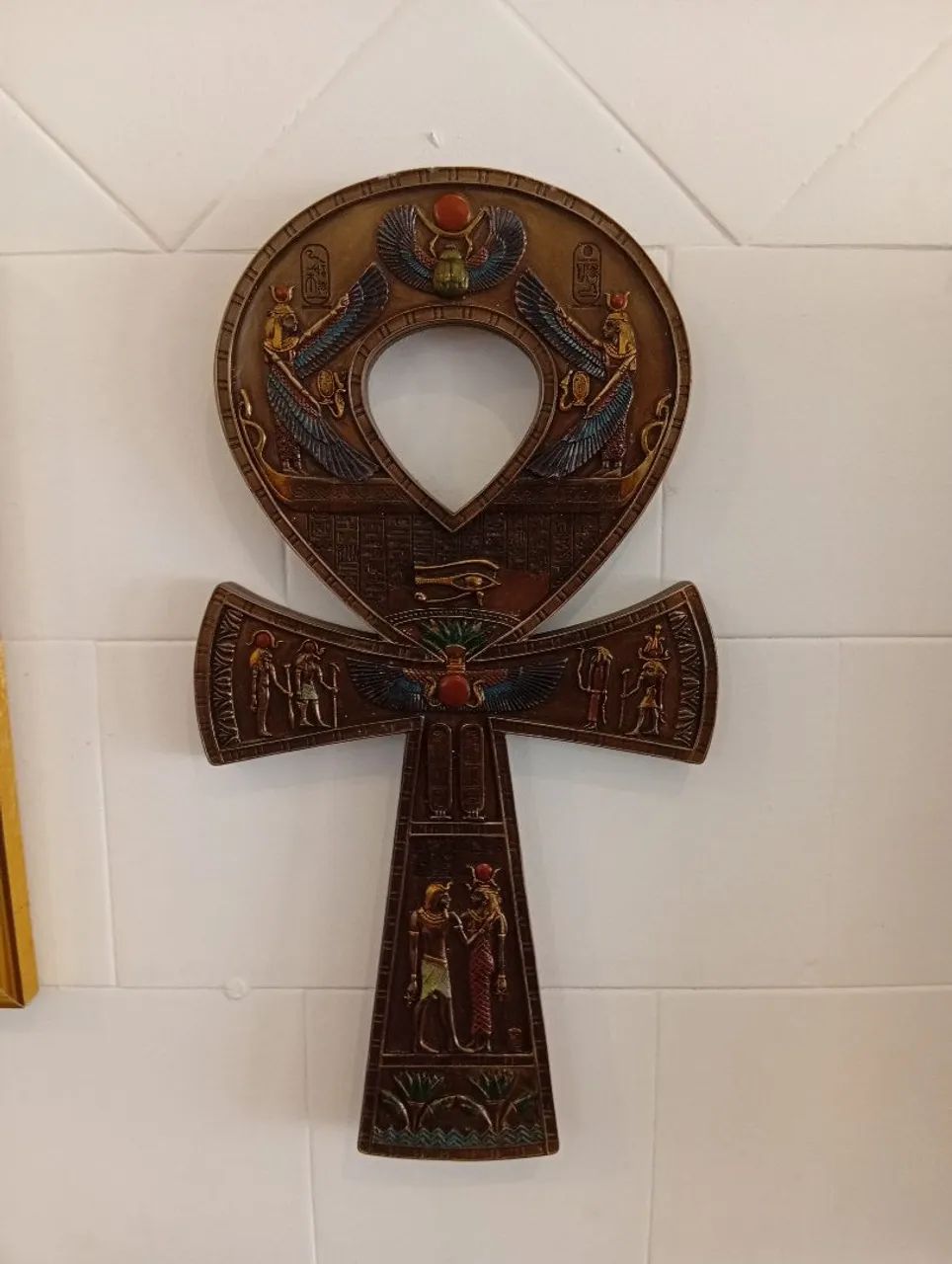 Peça egípcia ankh conhecida como chave da vida - Foto 5