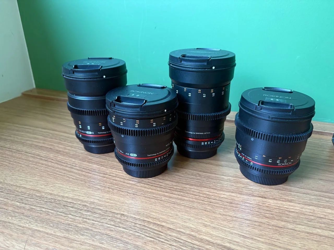 Kit Cinema: BlackMagic 6k, lentes Rokinon e Acessórios. - Foto 2
