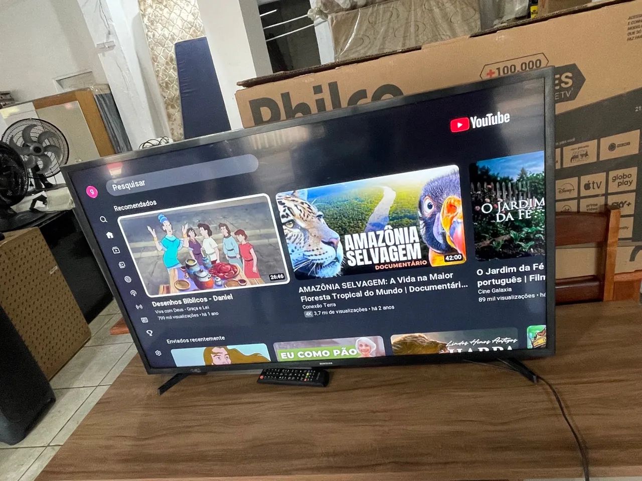 Televisão Samsung 43 polegadas semi nova  - Foto 4