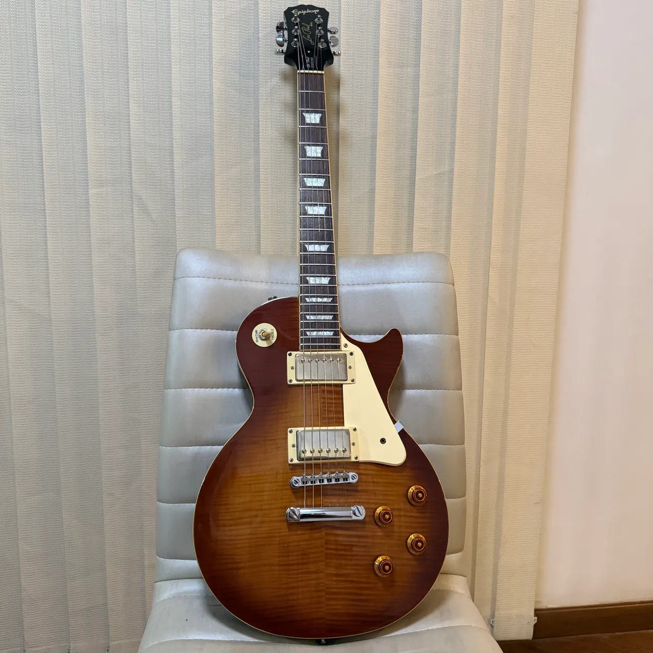 Epihone Lespaul StandardPro 2018年製 GUITARRA EPIPHONE LES PAUL STANDARD TRADITIONAL PRO LTD ED WR