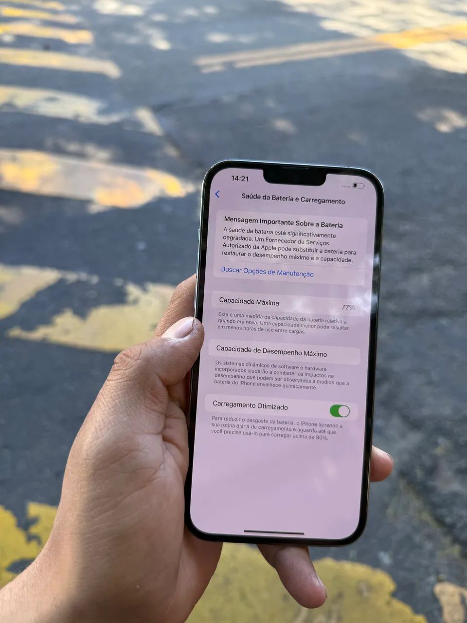 iPhone 13 Pro Max 128gb impecável! 