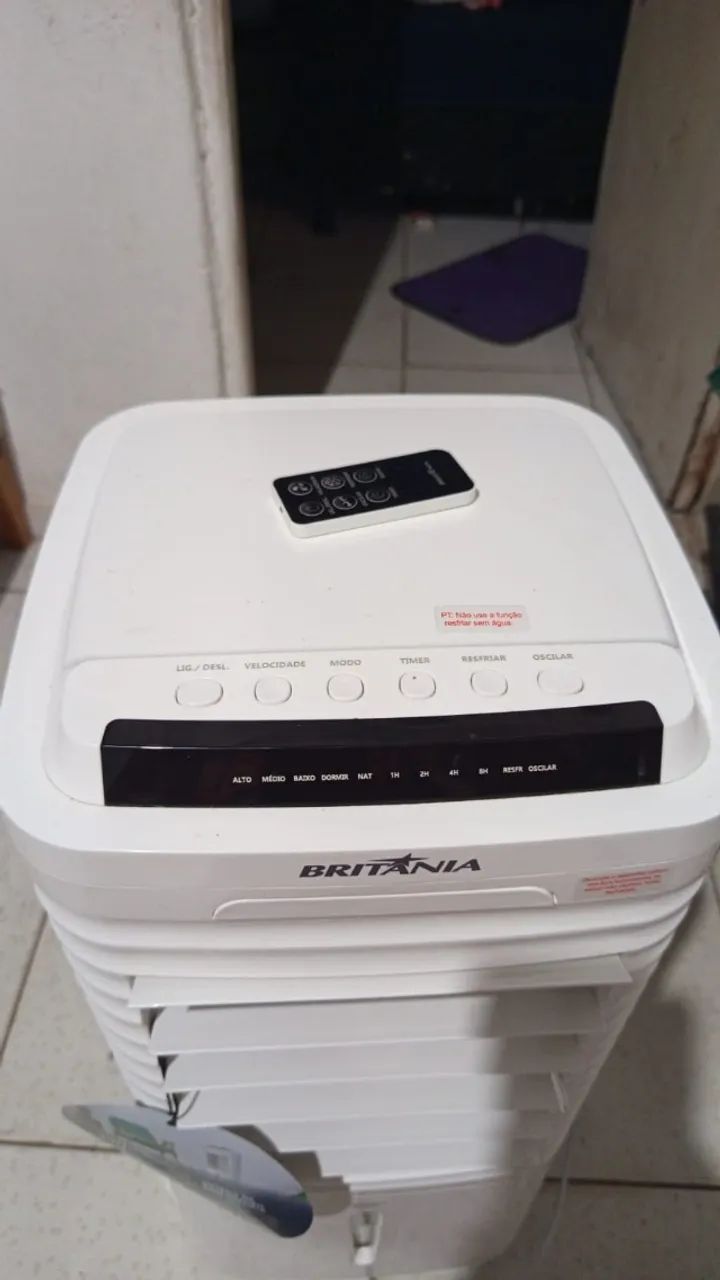 Climatizador de Ar Britânia 4 em 1 Autonomia 26h BCL05A 220V - Foto 4