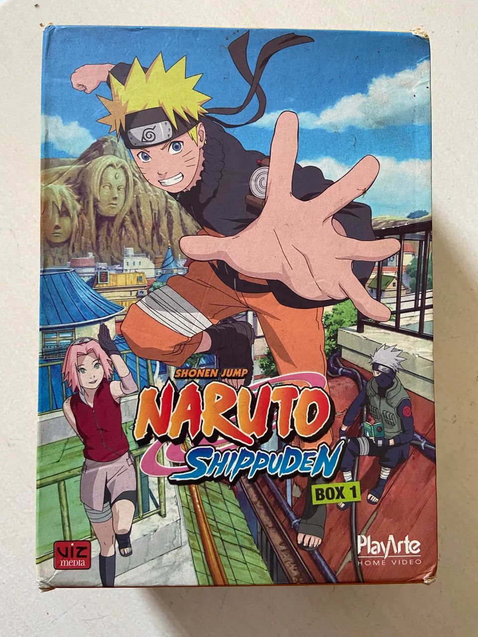 Box 5 DVD?s Naruto Shippuden PARA SAIR LOGO - DVD, Blu-Ray e Vídeo