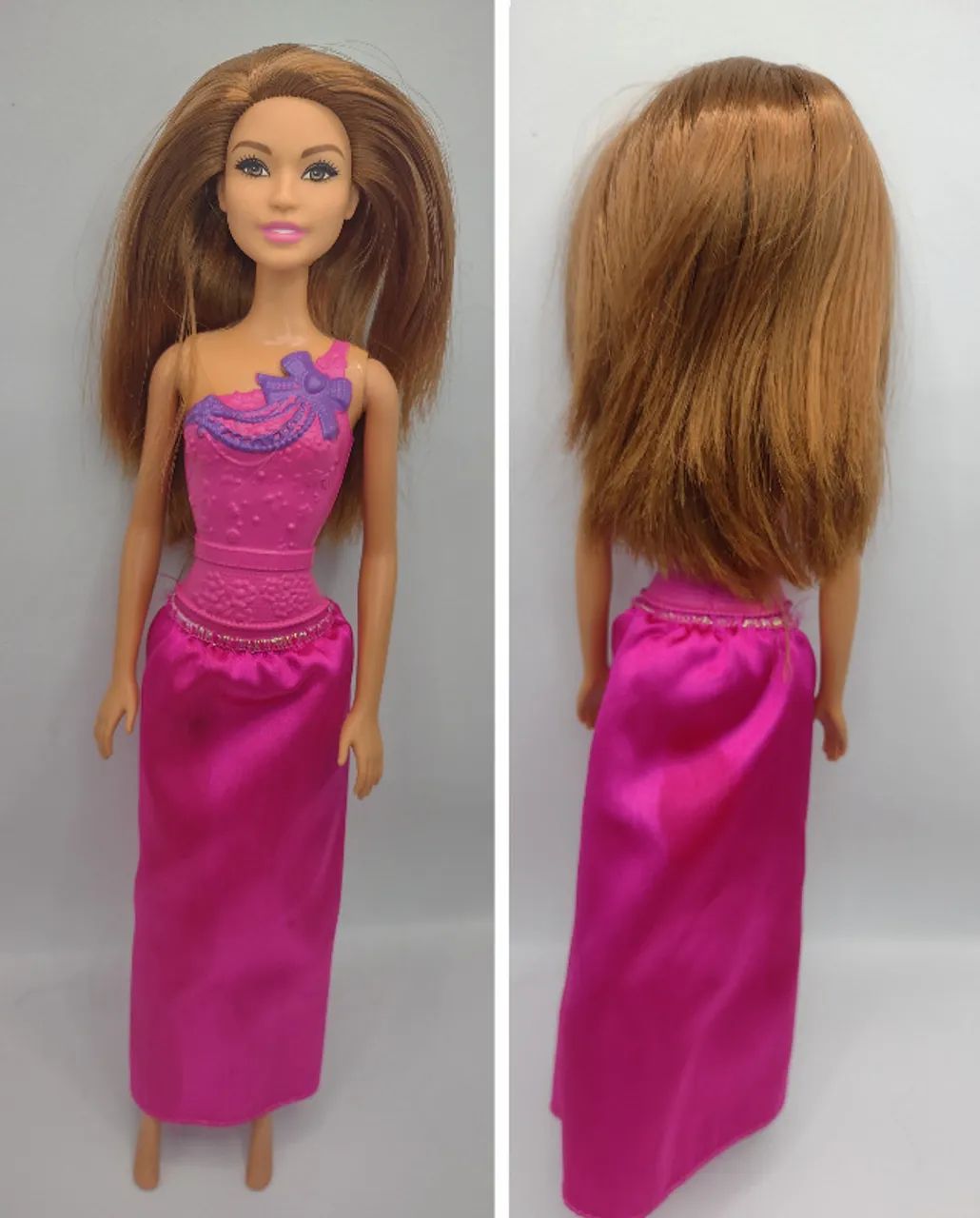 Barbie Princesa Básica Morena