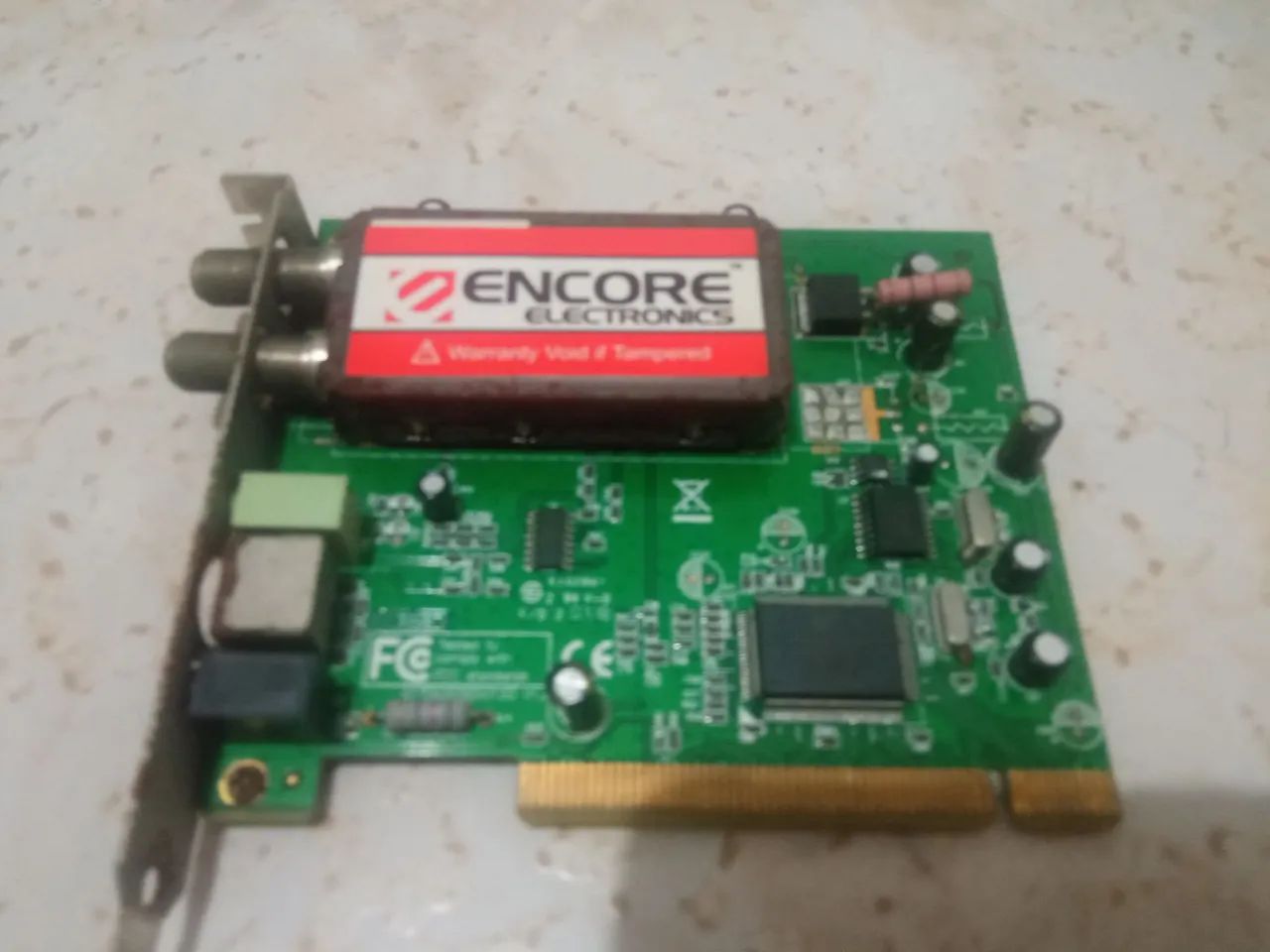 Placa de captura PCI Encore ENLTV-FM - usada - Foto 2