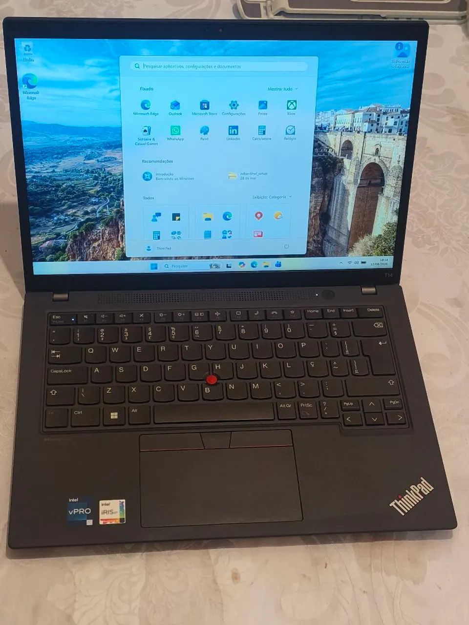 ThinkPad 14 | i7 12th | 16GB de ram | SSD de 240GB - Foto 2